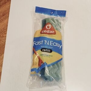 O Cedar Fast N Easy Angled Roller Mop Head Refill NEW